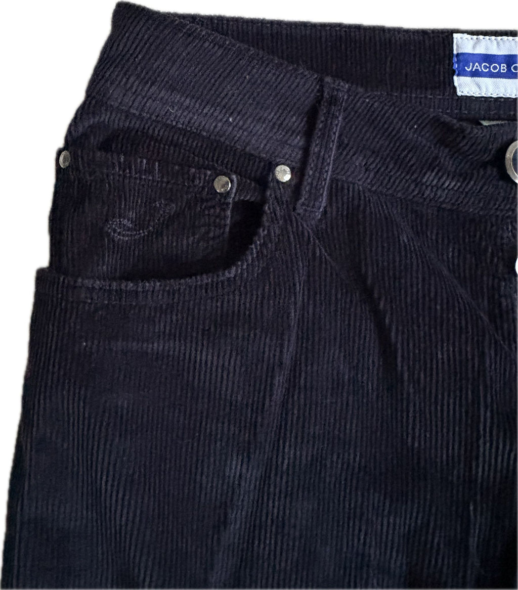 Jacob Cohën Nick Slim – Navy Corduroy Pants (Size 31)