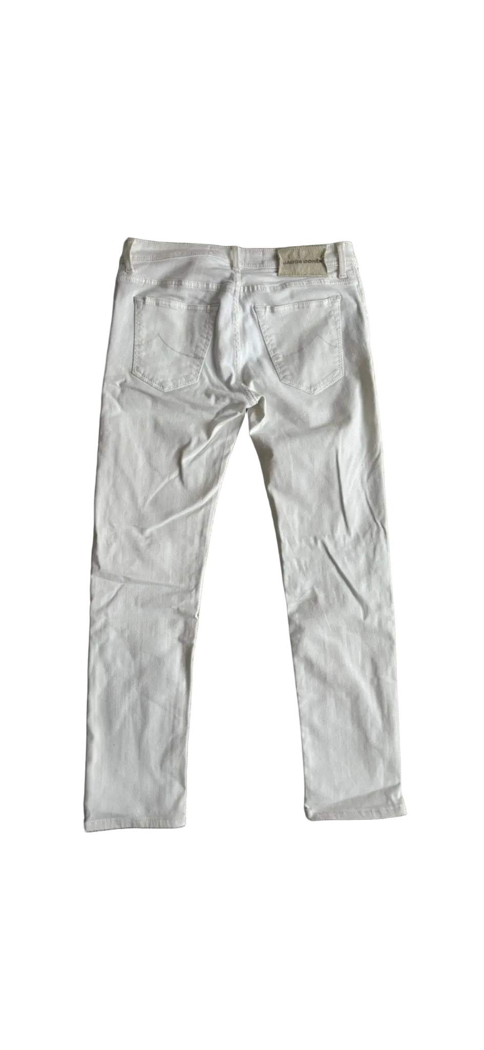 Jacob Cohën “Nick Slim” – White Stretch Denim (Size 32)