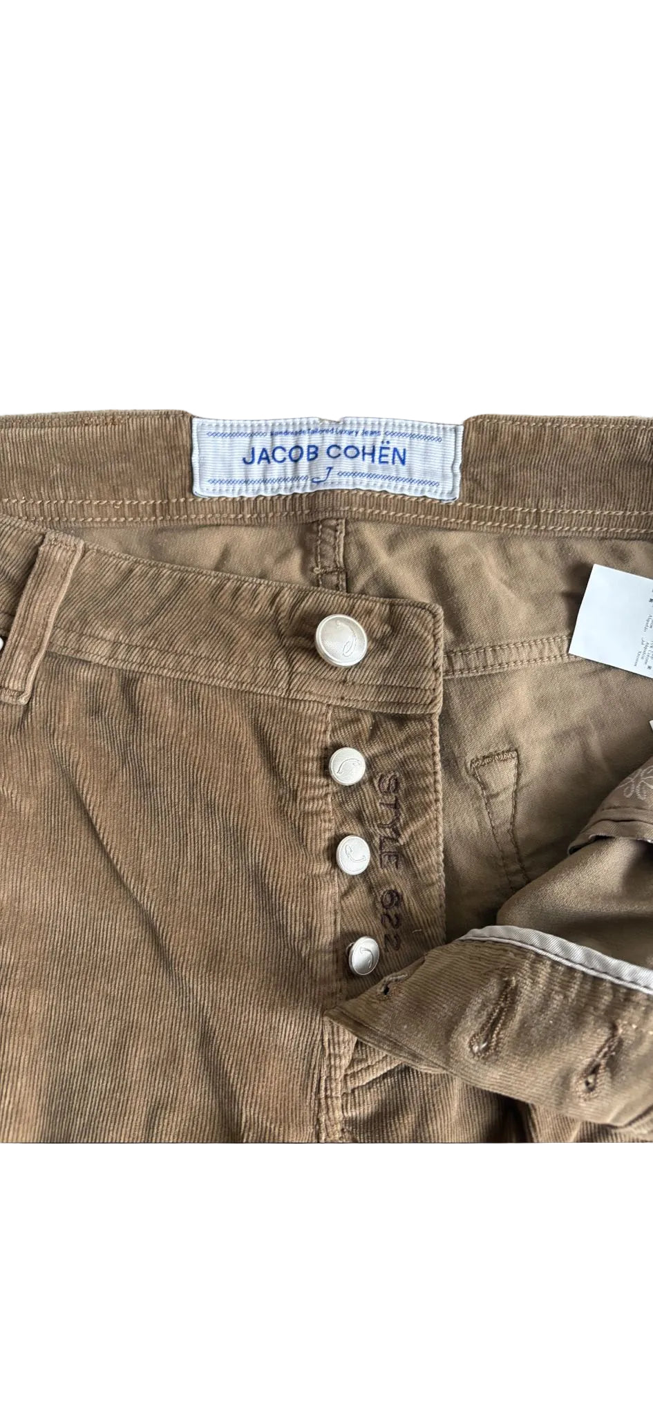 Jacob Cohën 622 – Brown Corduroy Pants (Size 34)