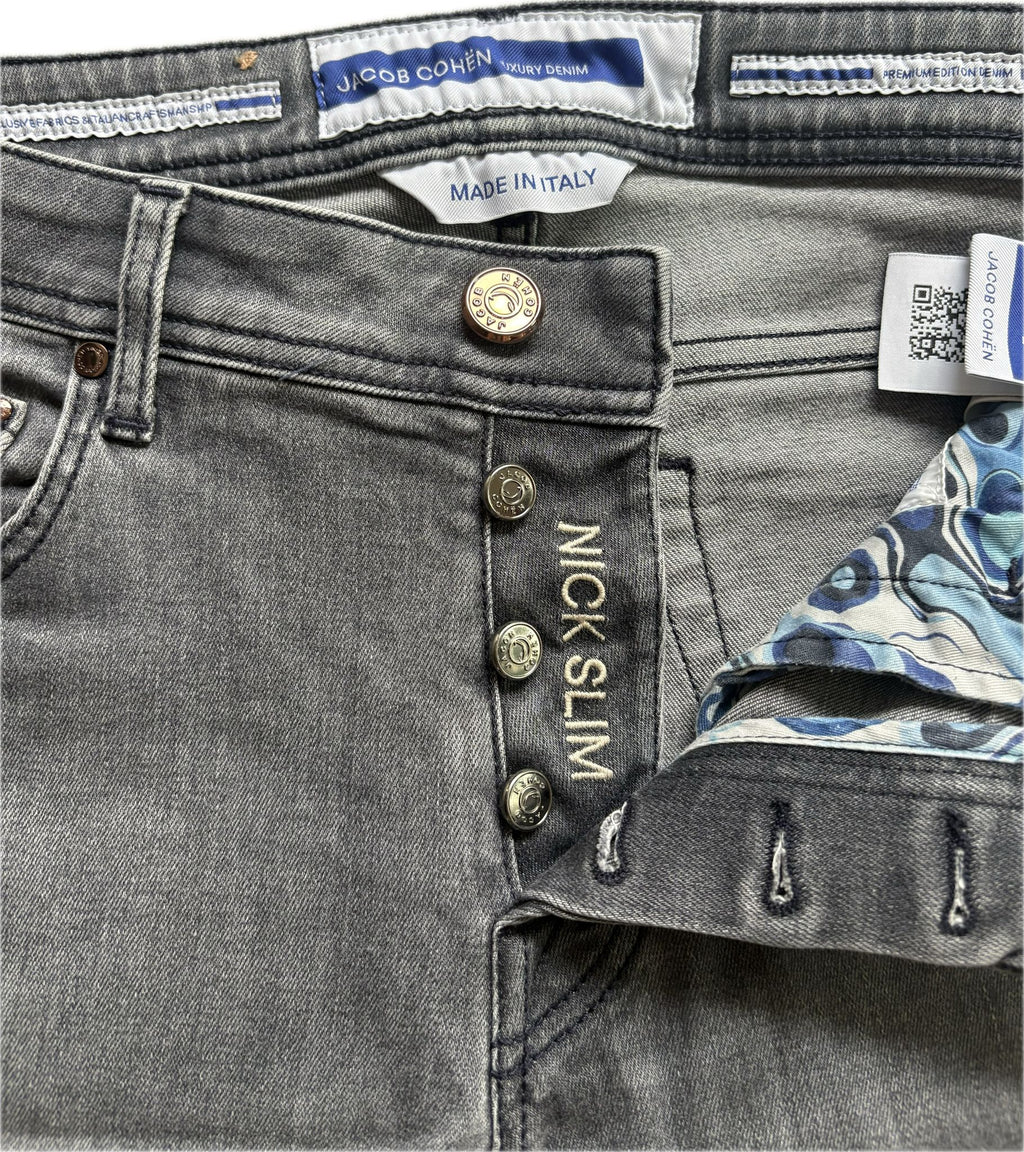 Jacob Cohën “Nick Slim” – Grey Wash (Size 31)