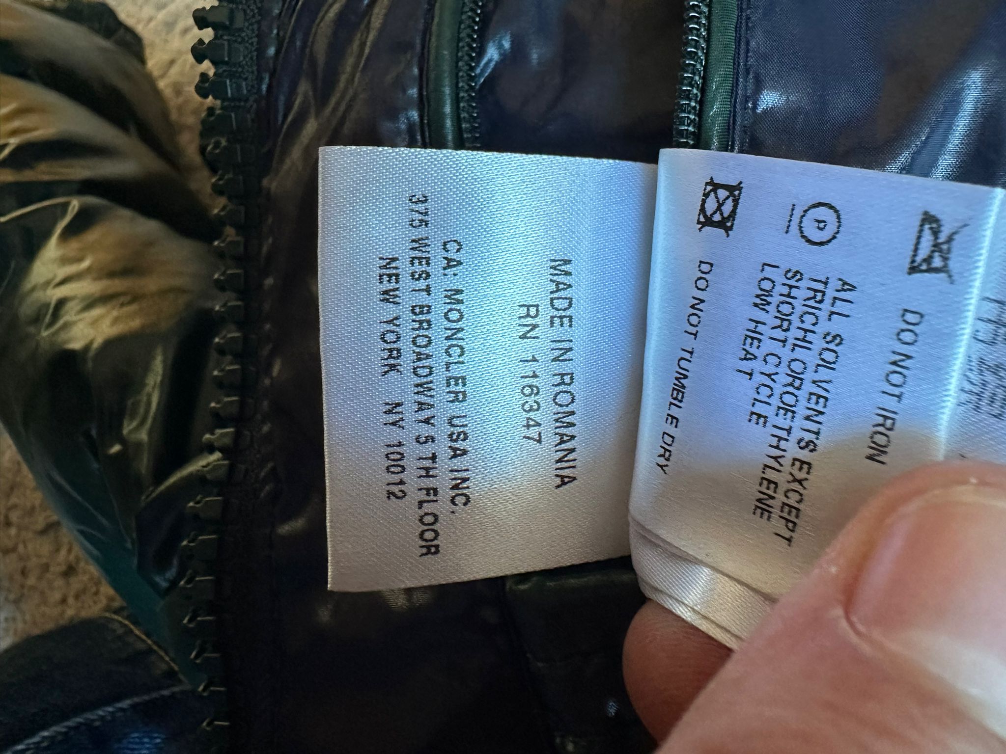 Moncler “Maya” – Green