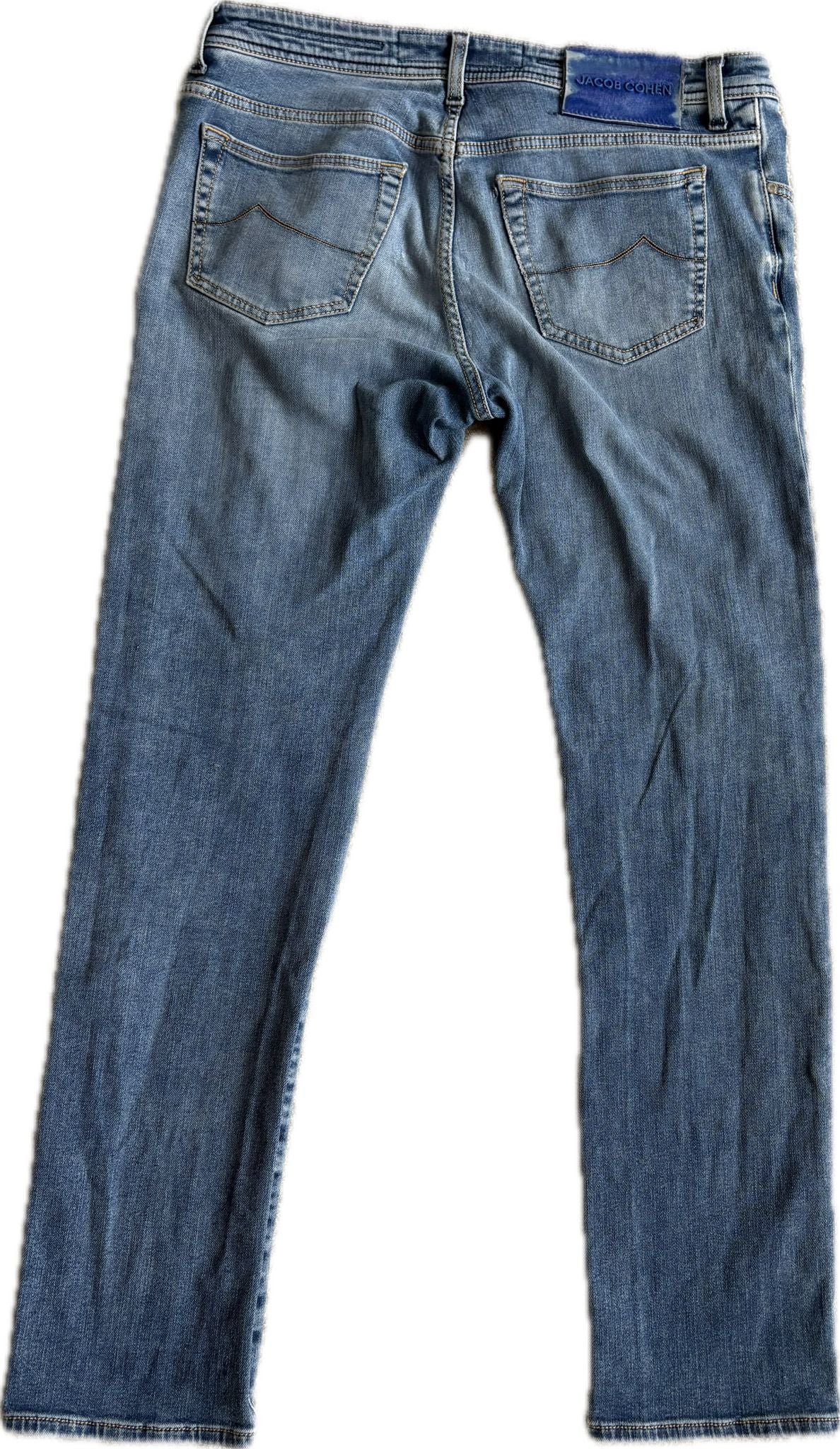 Jacob Cohën Bard – Blue Stretch Denim Jeans (Size 34)