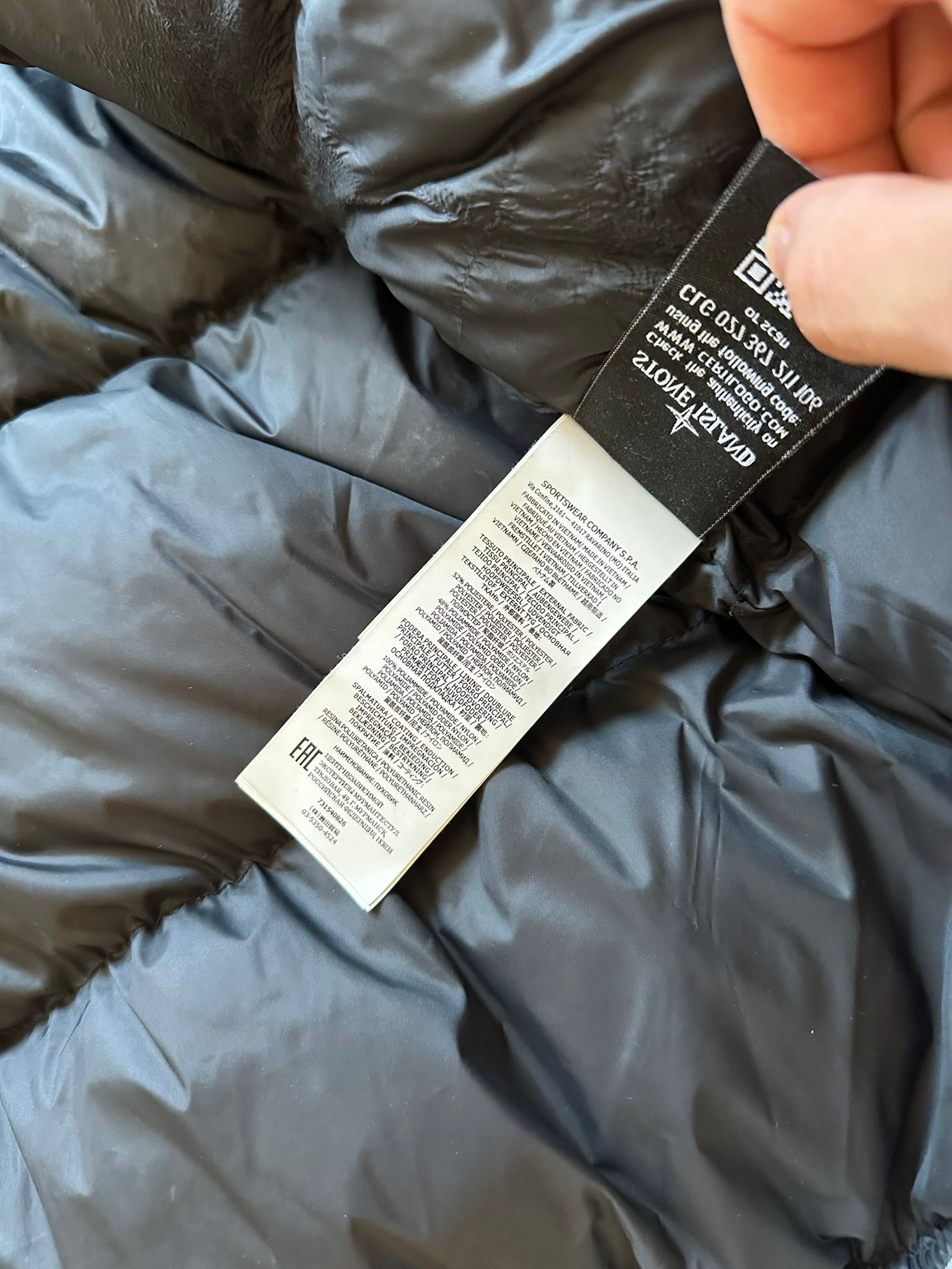 Stone Island Micro Down Puffer