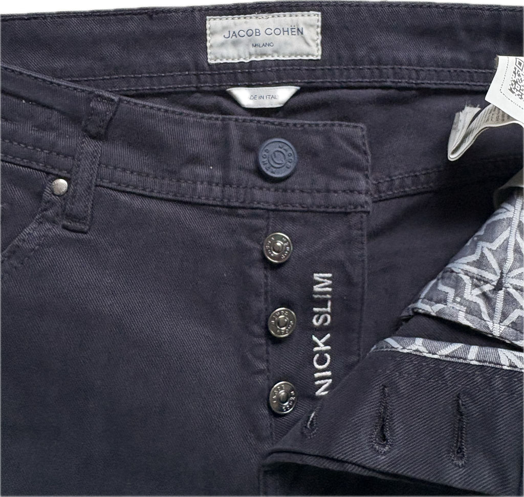 Jacob Cohën “Nick Slim – Model 2025” – Deep Navy (Size 30)