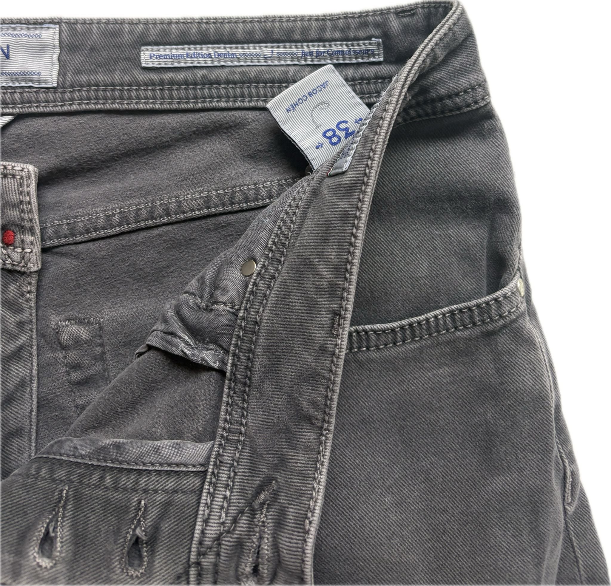Jacob Cohën “622” – Washed Grey (Size 38)