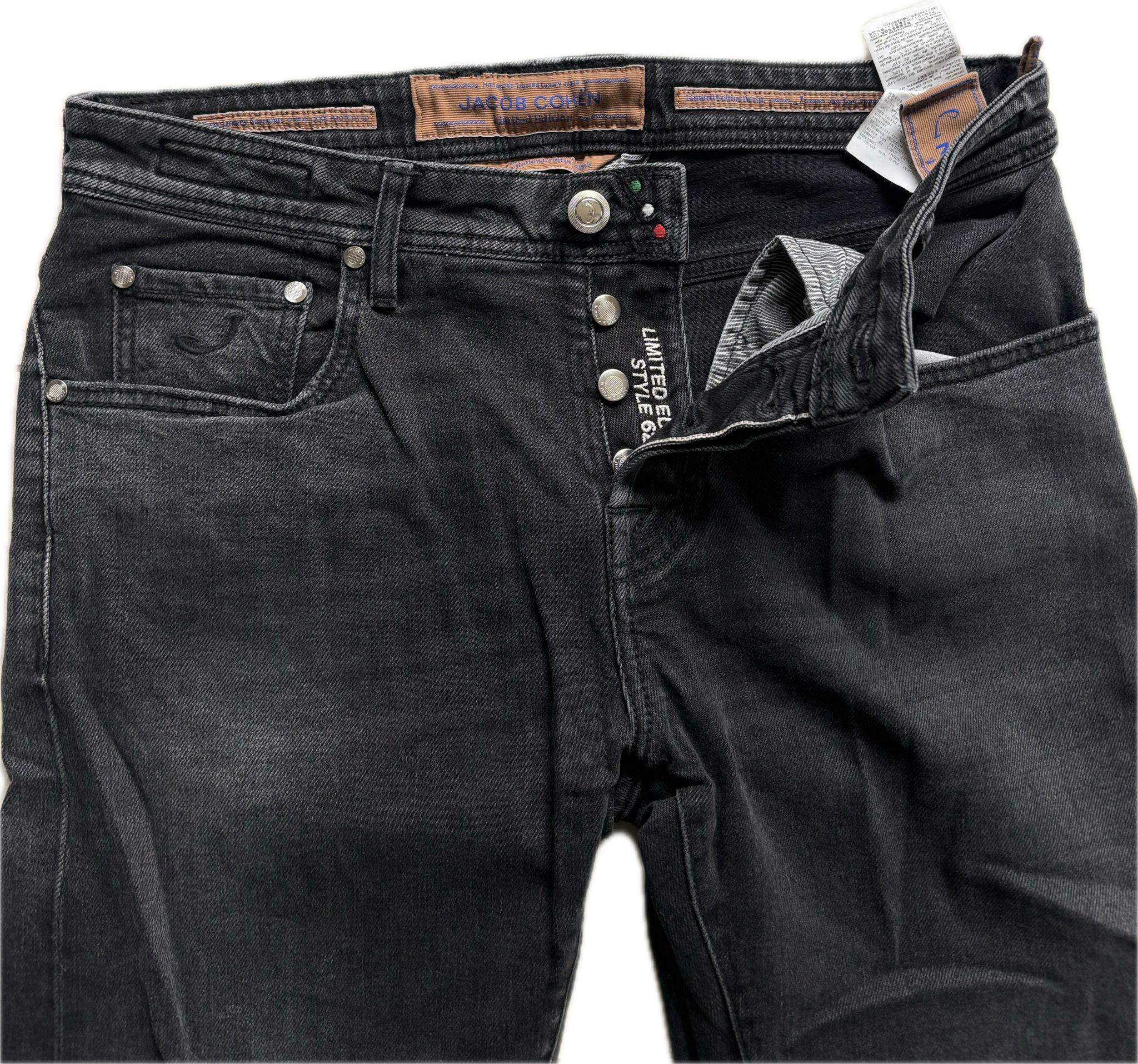 Jacob Cohën “688 Model ” – Limited Edition Washed Black (Size 32)