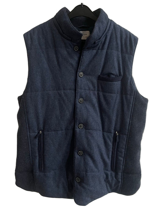 Gran Sasso Quilted Wool Down Vest