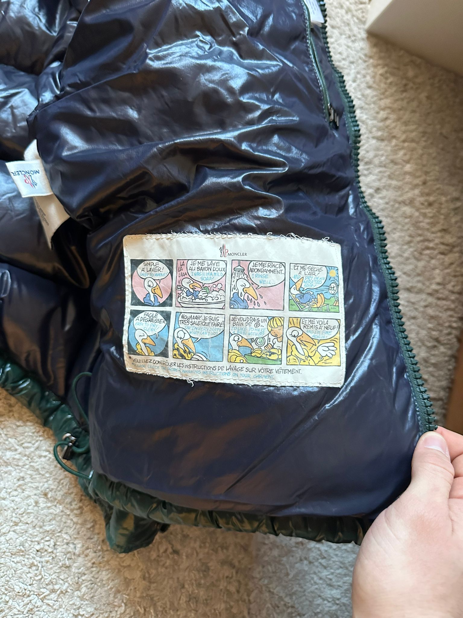 Moncler “Maya” – Green