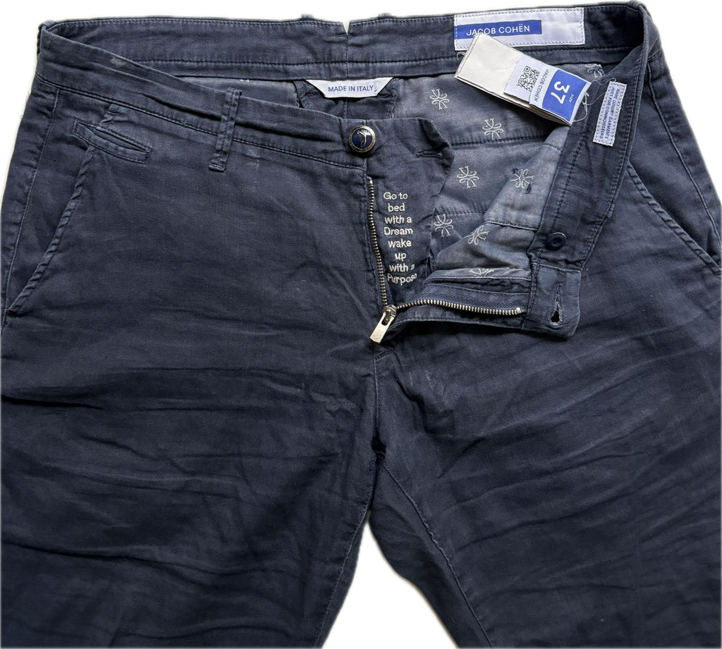 Jacob Cohën – Navy Blue (Size 37)