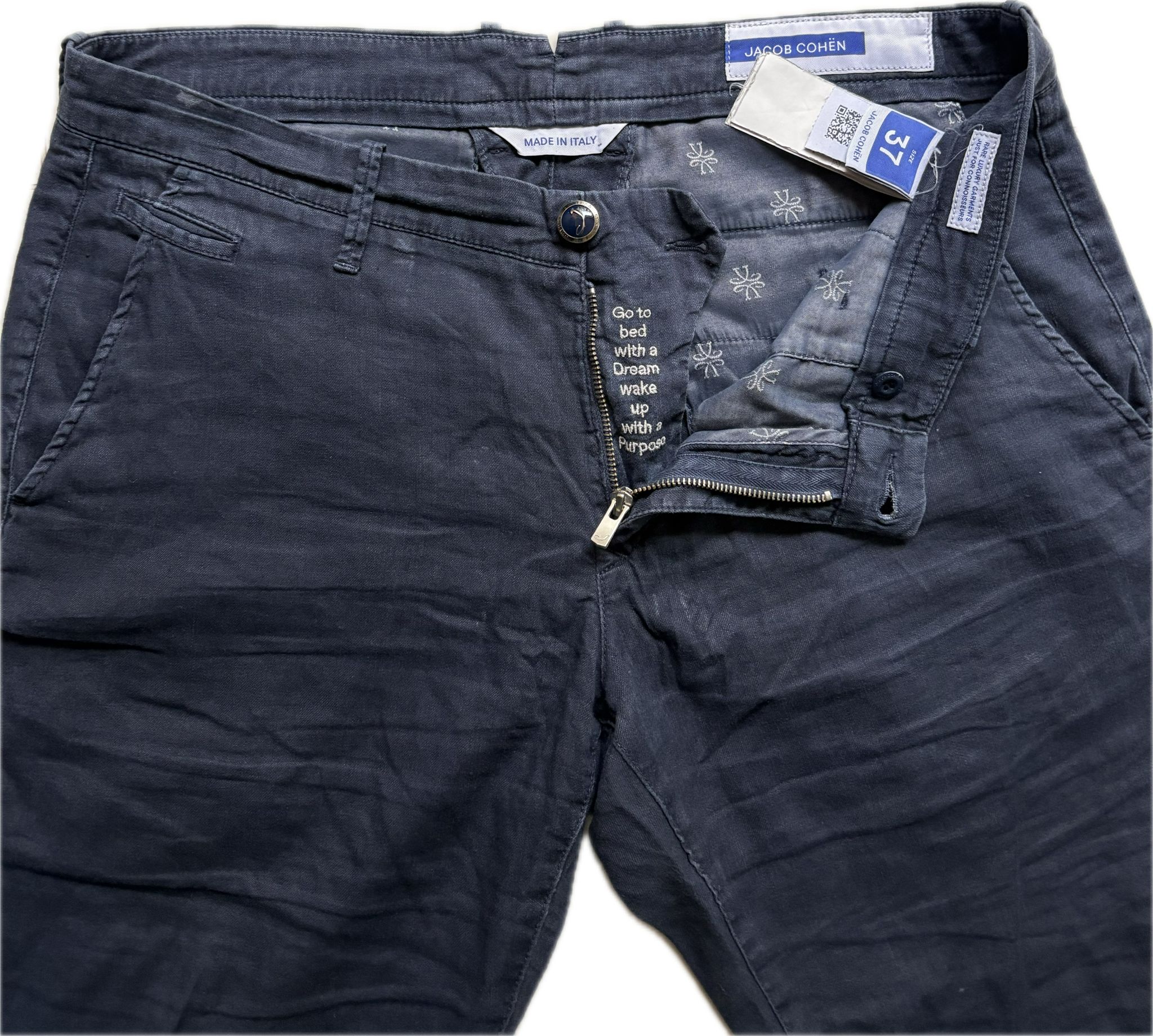 Jacob Cohën – Navy Blue (Size 37)