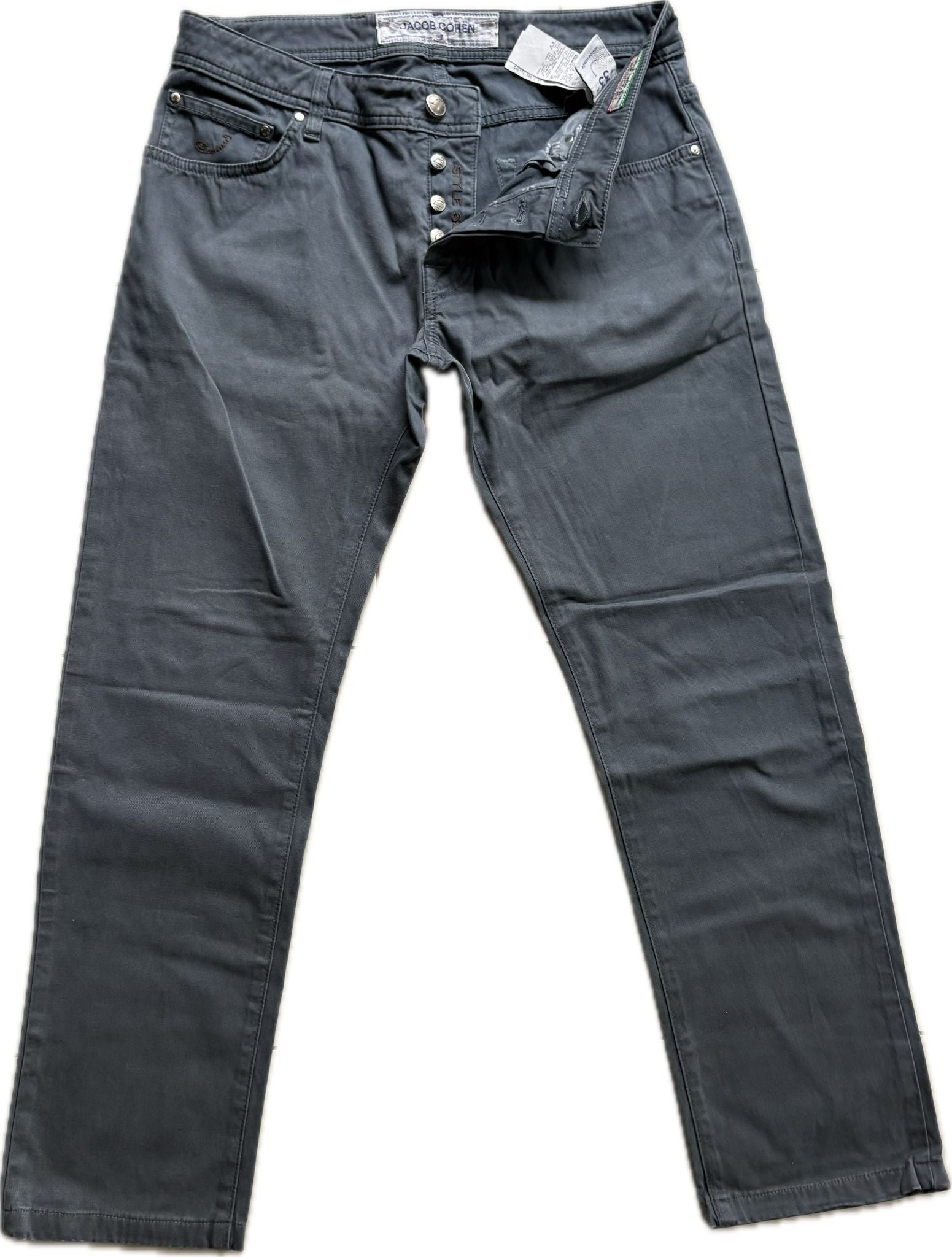 Jacob Cohën “Style 822 ” – Steel Grey (Size 32)