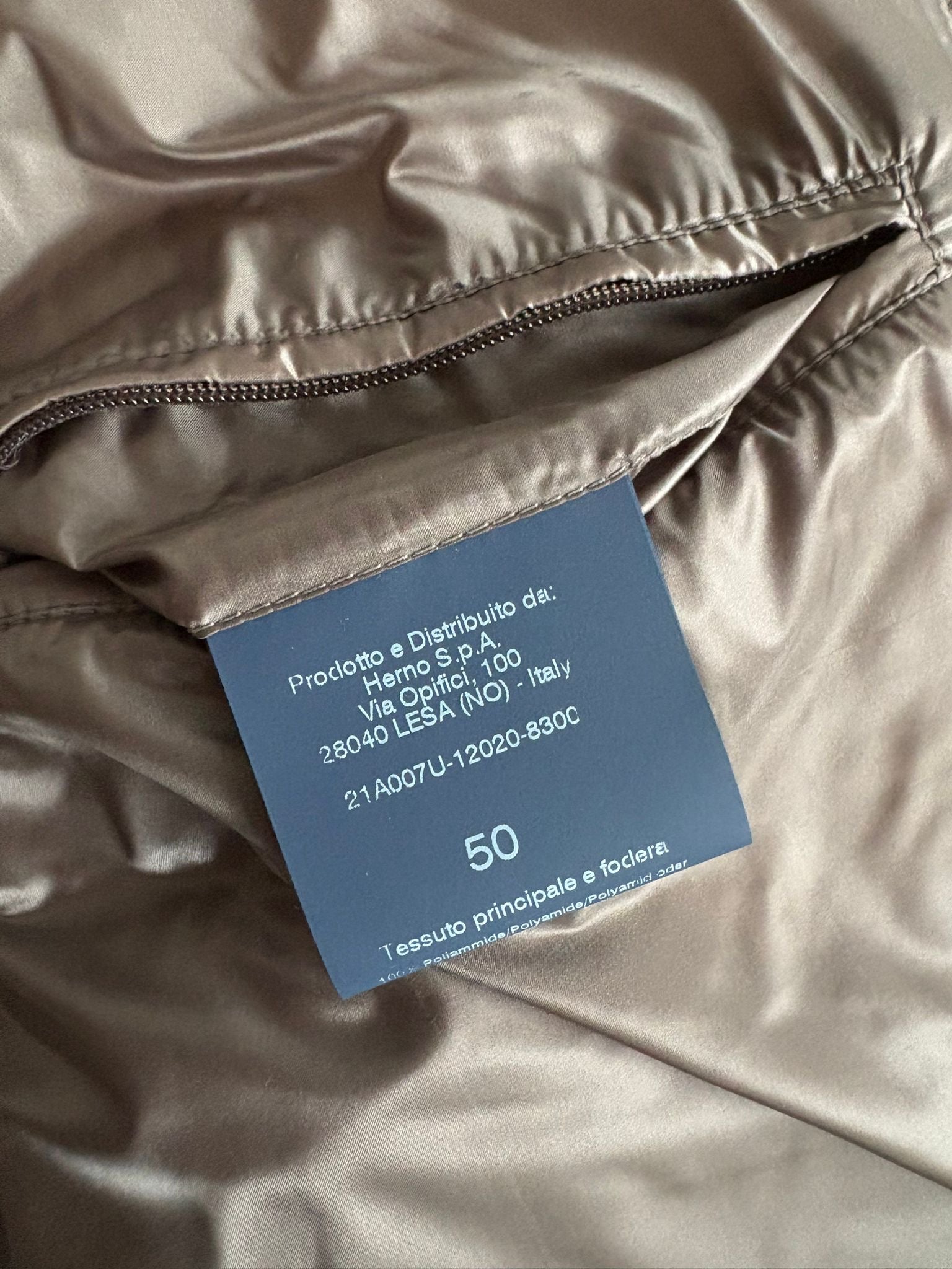 Herno puffer (new without pricetag) Size:50/L