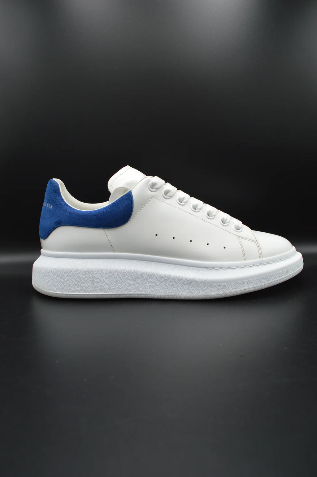 Alexander Mcqueen oversize blanc/bleu marine