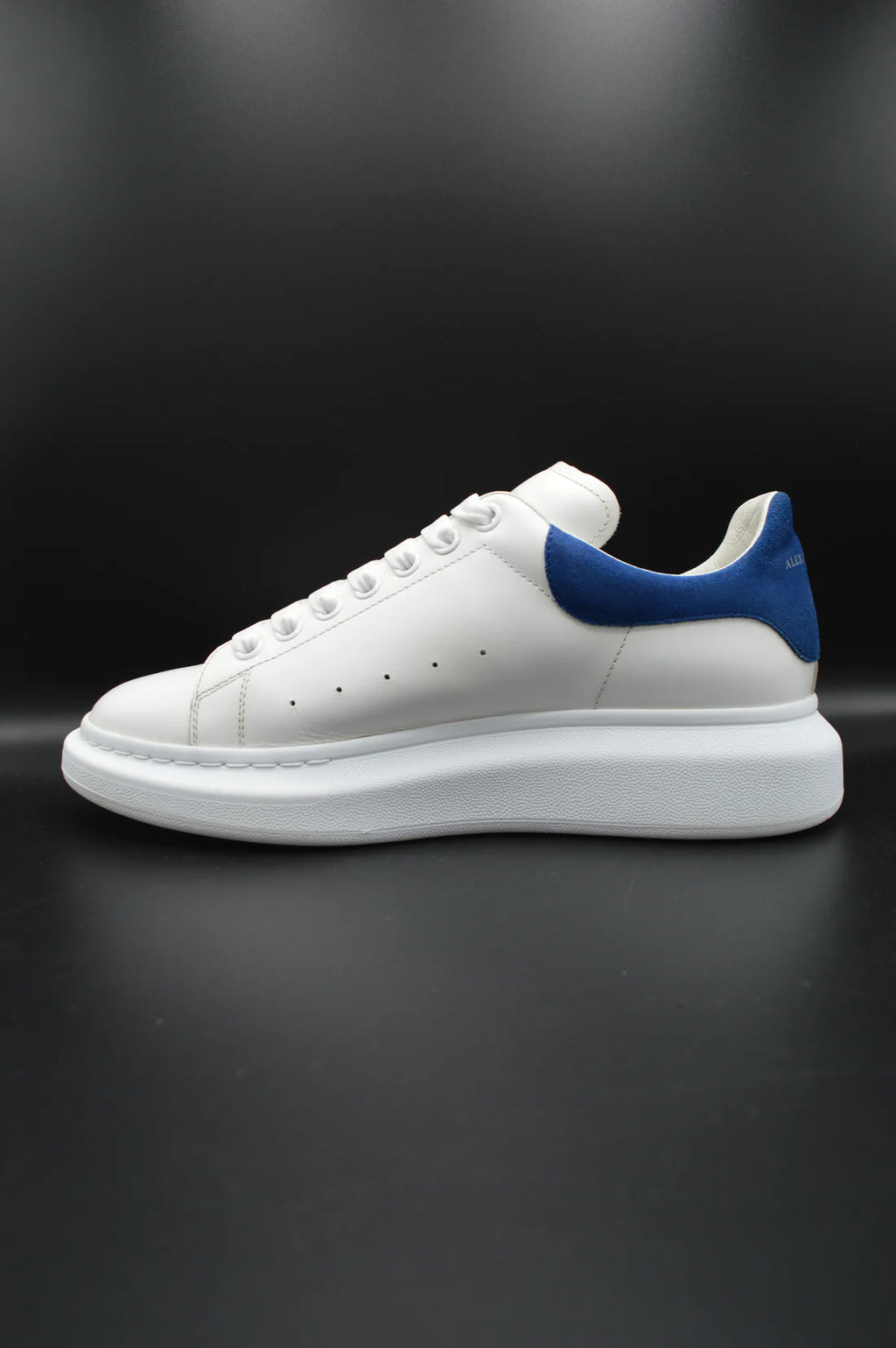 Alexander Mcqueen oversize blanc/bleu marine
