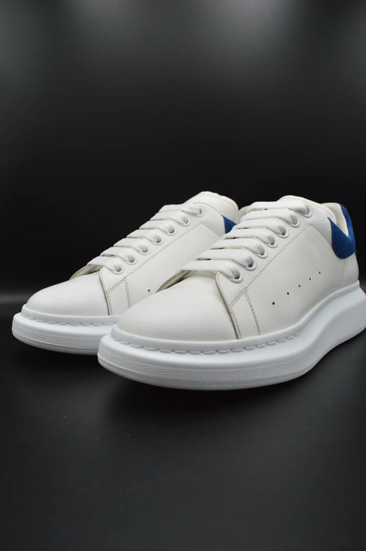 Alexander Mcqueen oversize blanc/bleu marine