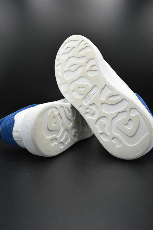 Alexander Mcqueen oversize blanc/bleu marine