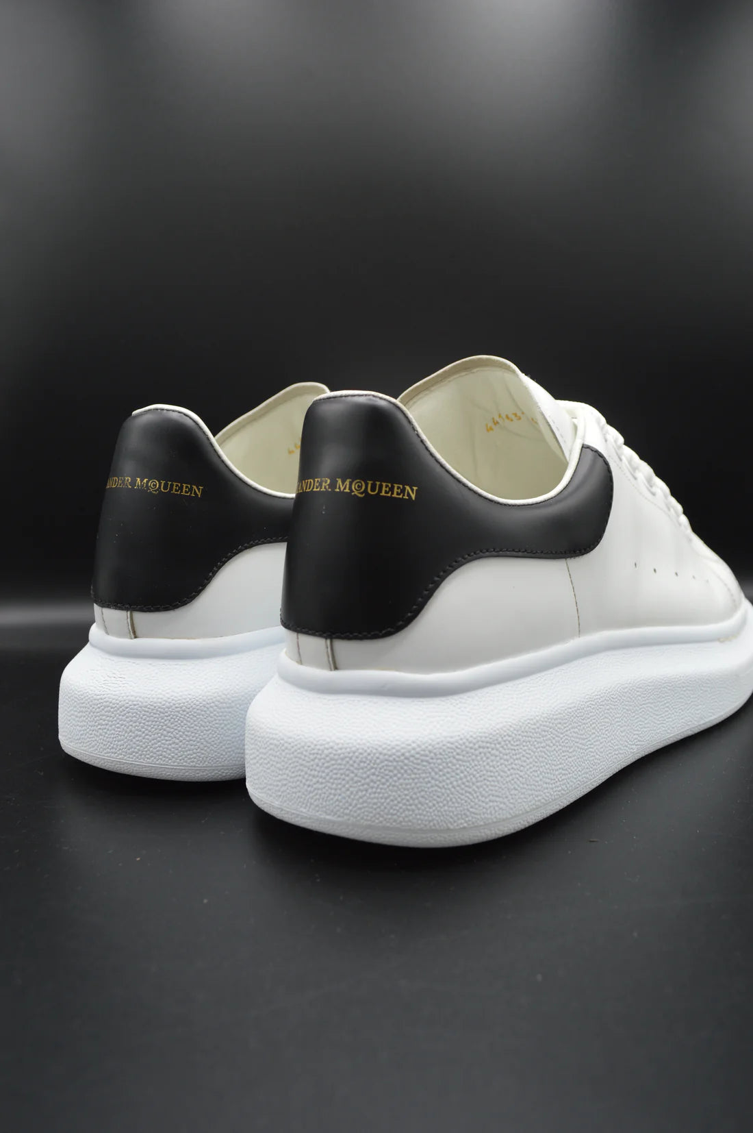 Alexander Mcqueen oversize blanc/noir
