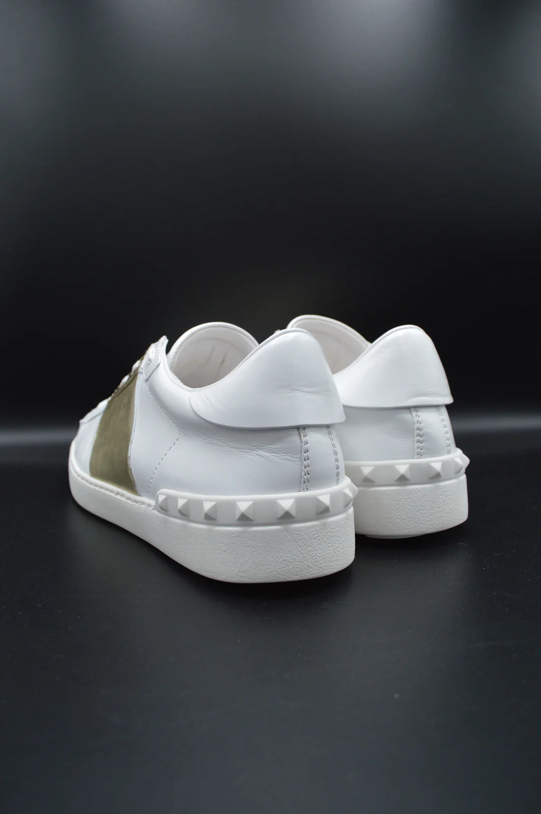 Valentino open blanc/doré