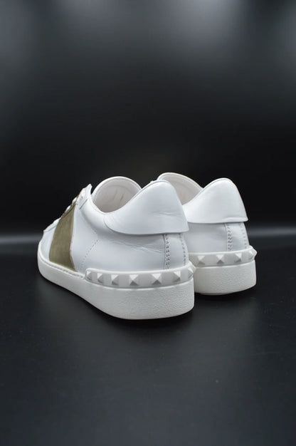 Valentino open blanc/doré