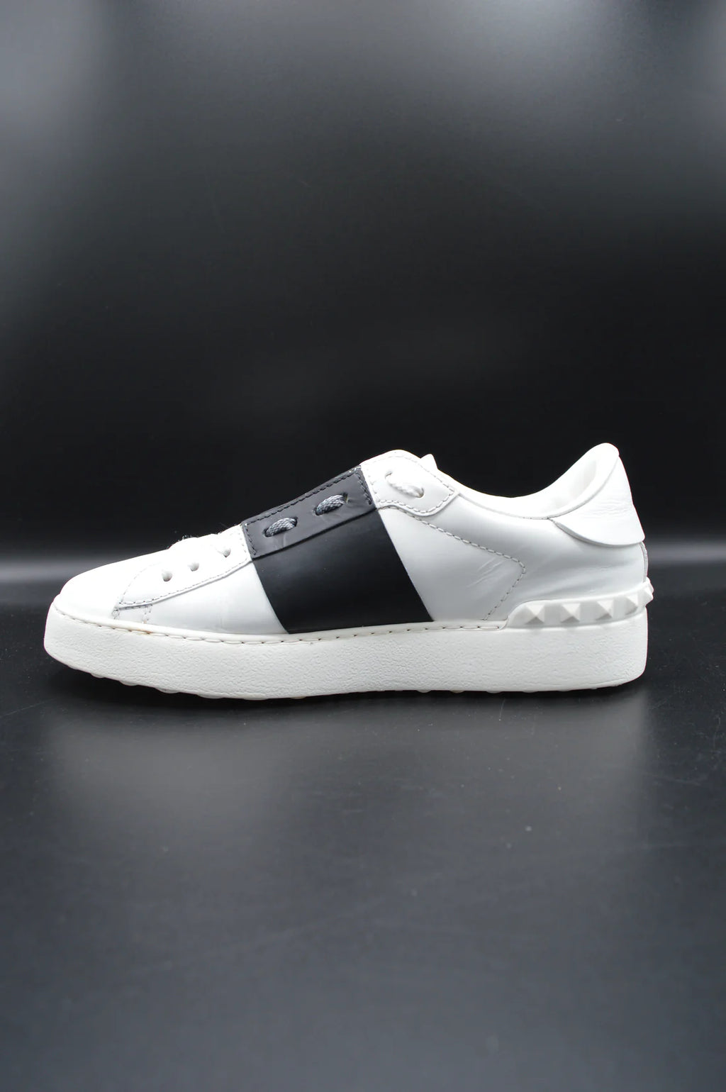 Valentino open blanc/noir