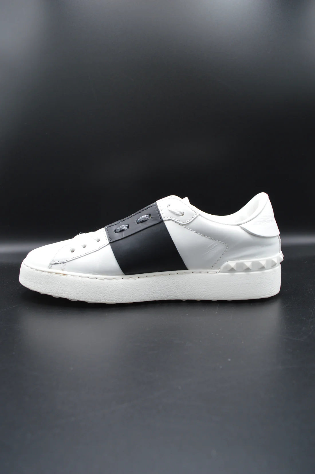 Valentino open blanc/noir