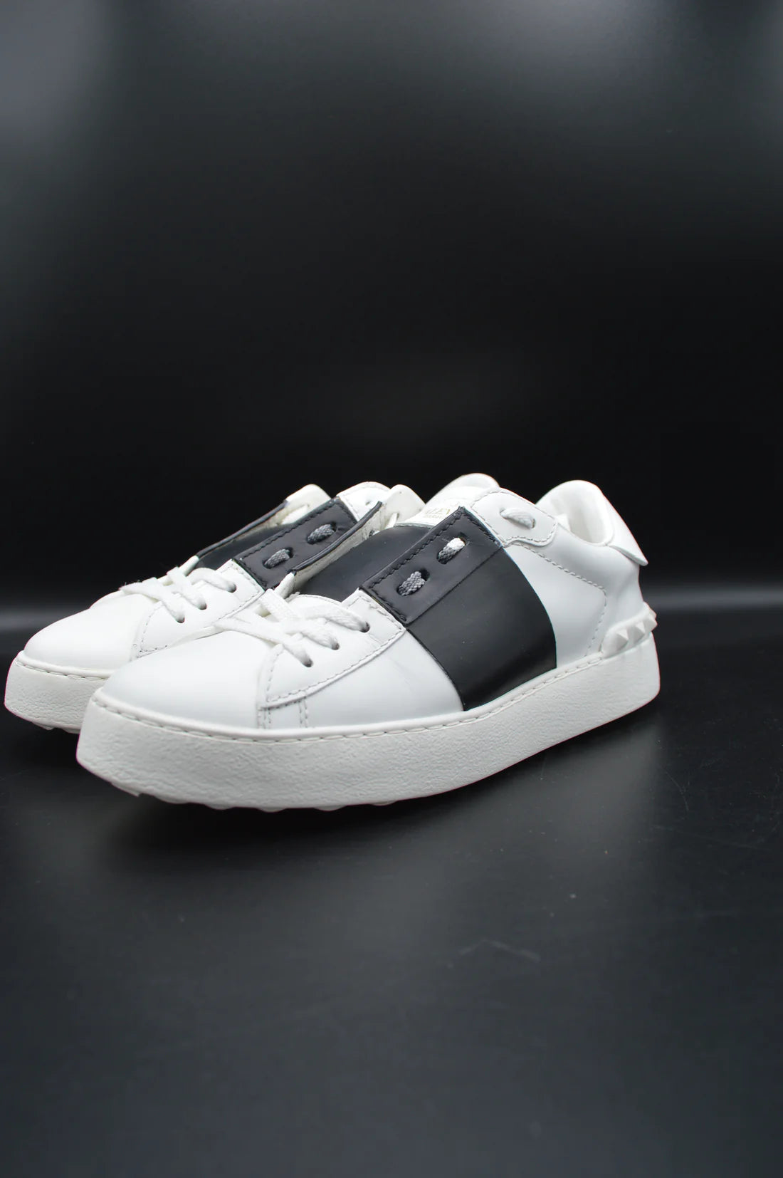 Valentino open blanc/noir