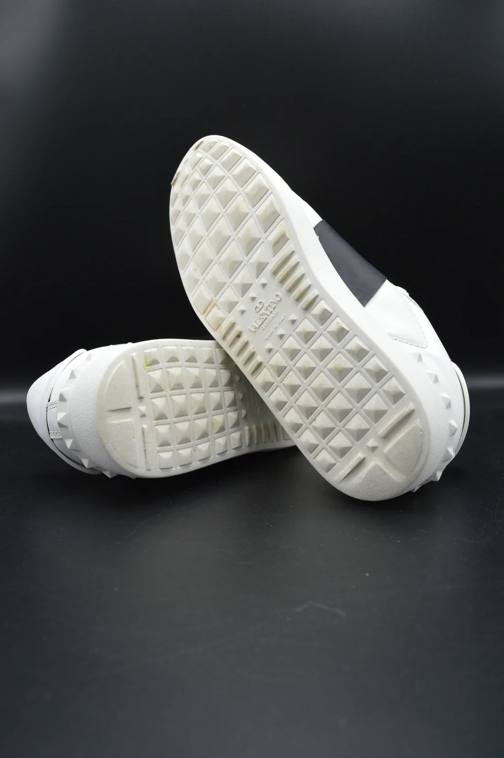 Valentino open blanc/noir