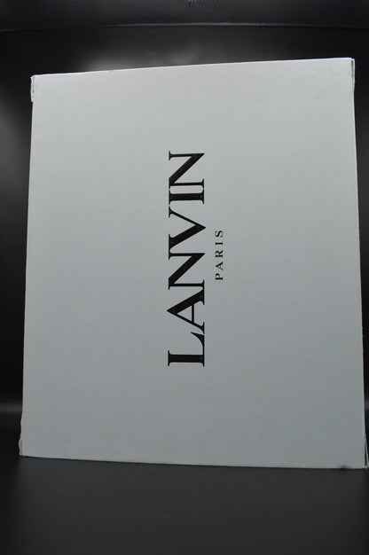 Lanvin Curb cuir blanc/beige/gris
