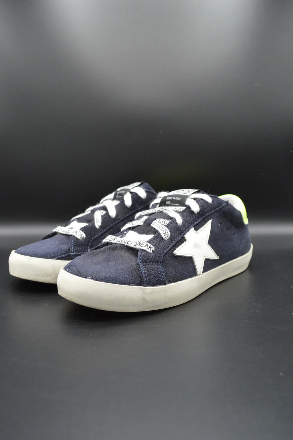 Golden Goose Superstar daim bleu