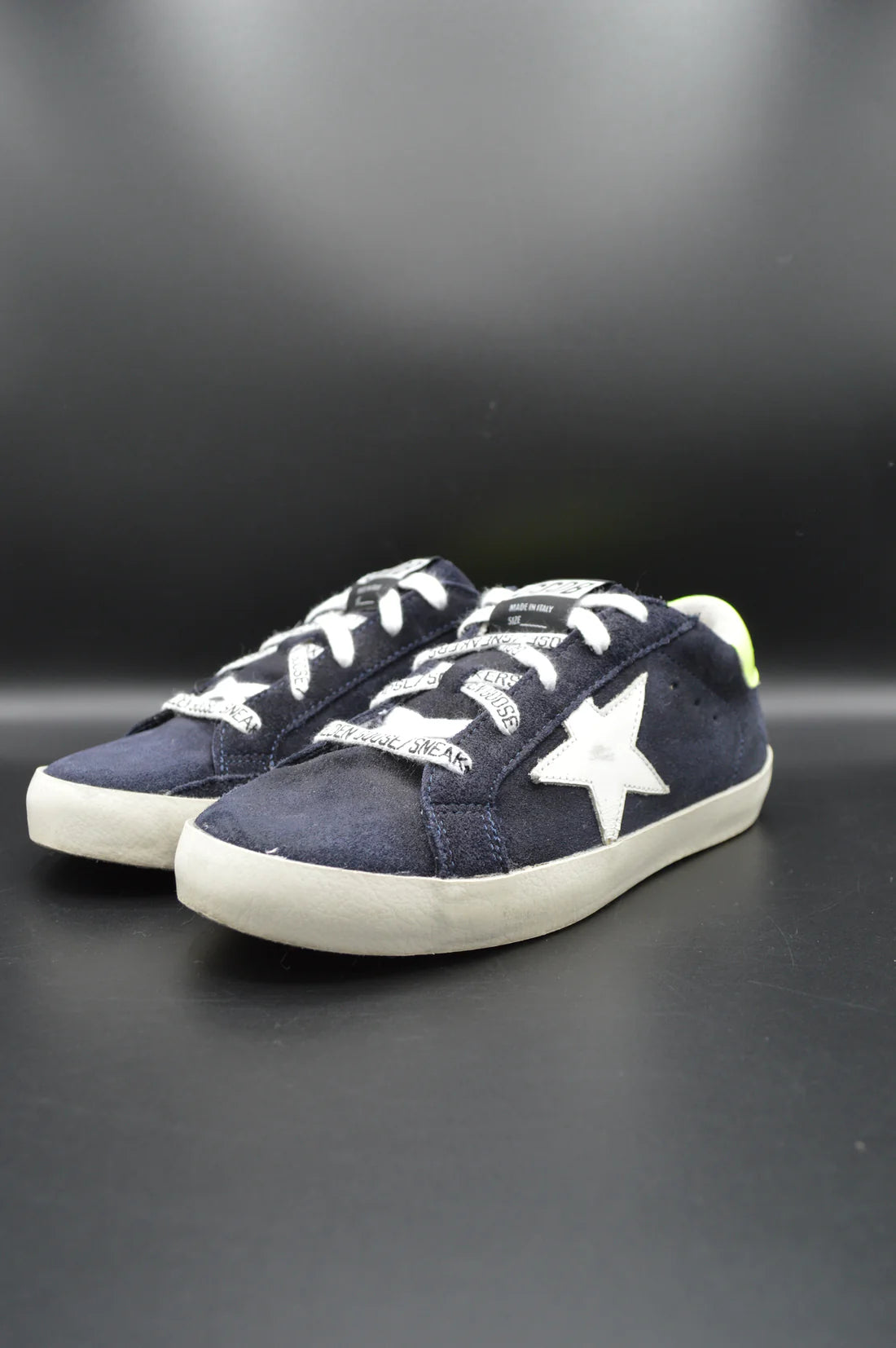 Golden Goose Superstar daim bleu