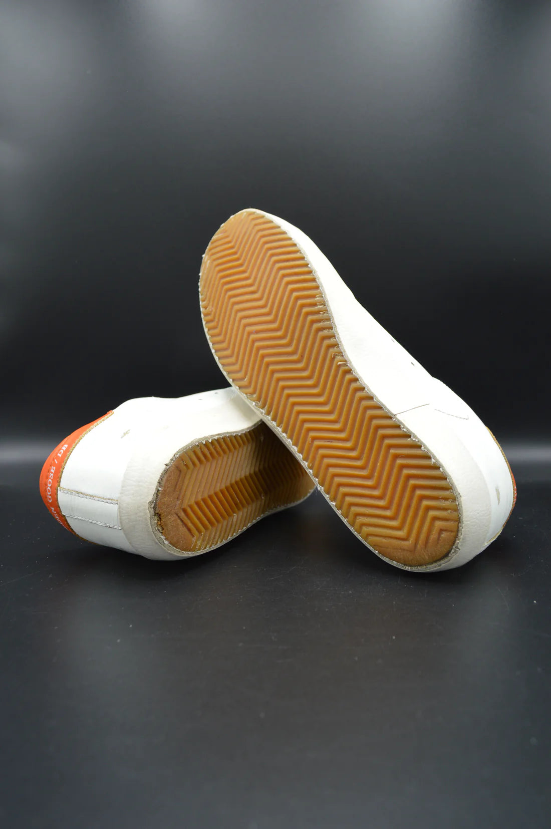 Golden Goose Superstar blanc/orange/gris