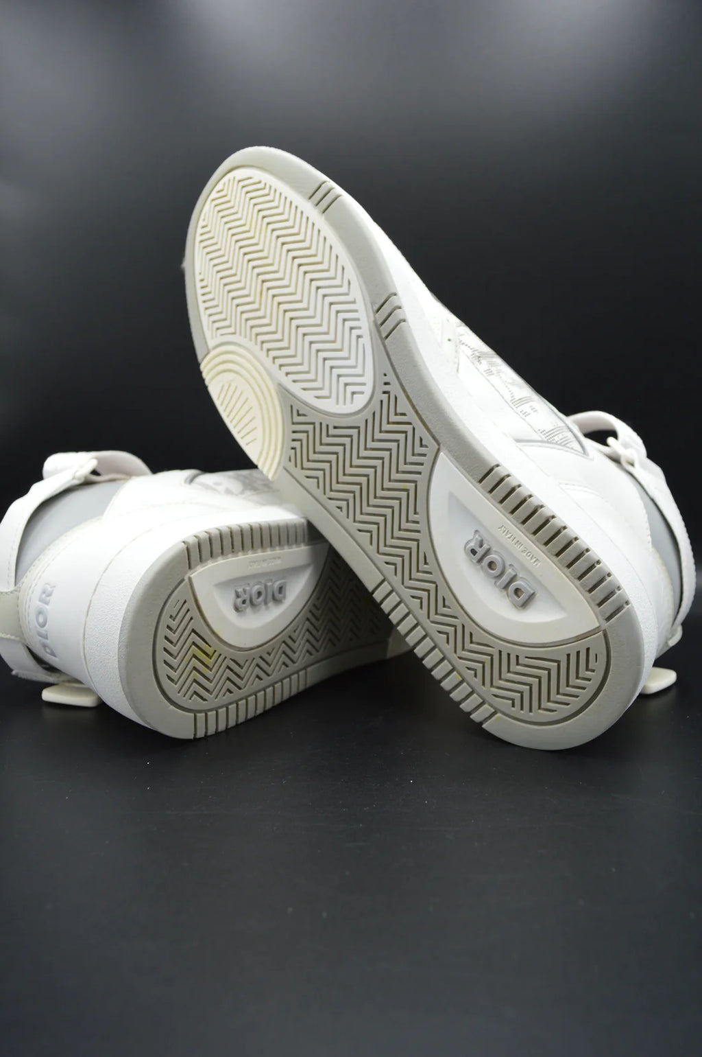 Dior B27 montantes blanc/gris