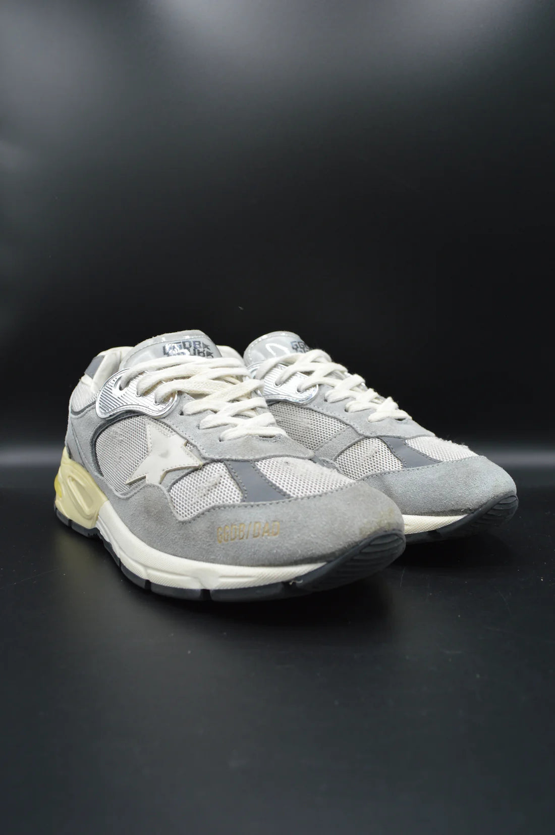 Golden Goose Dadstar gris/blanc