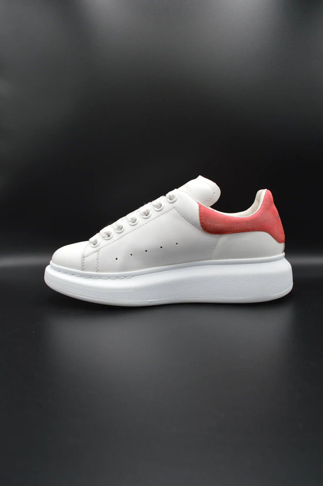 Alexander Mcqueen Oversize blanc/rouge