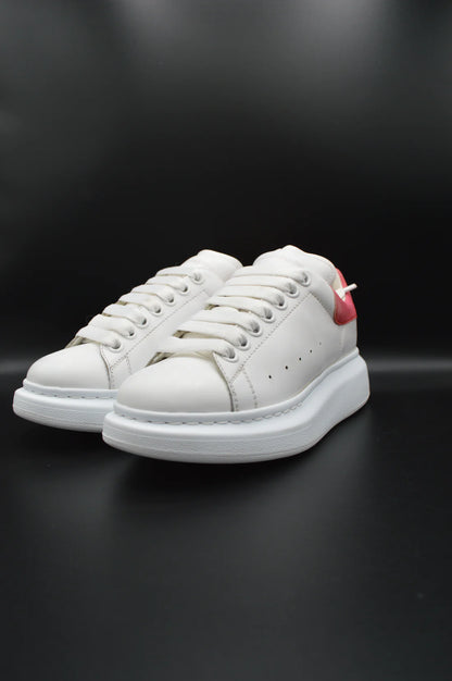 Alexander Mcqueen Oversize blanc/rouge