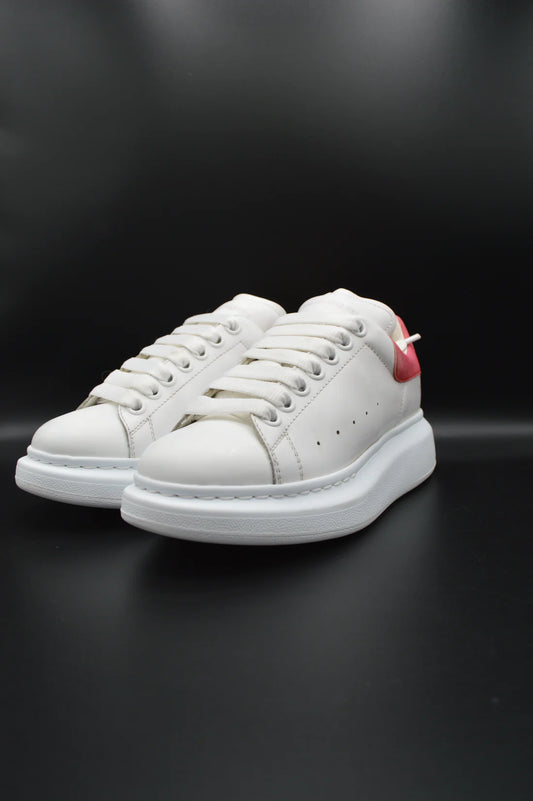 Alexander Mcqueen Oversize blanc/rouge