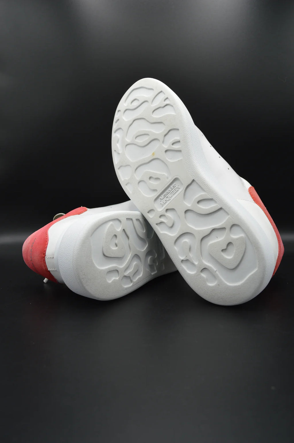 Alexander Mcqueen Oversize blanc/rouge