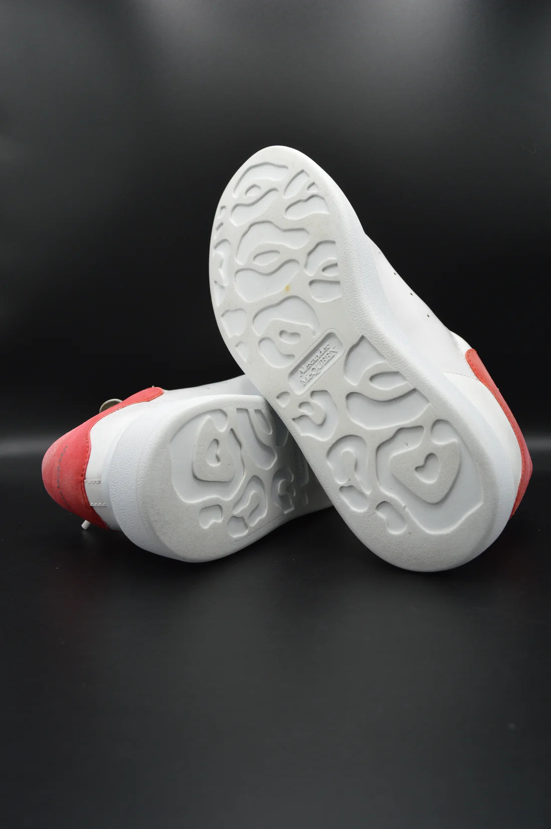 Alexander Mcqueen Oversize blanc/rouge