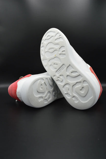 Alexander Mcqueen Oversize blanc/rouge