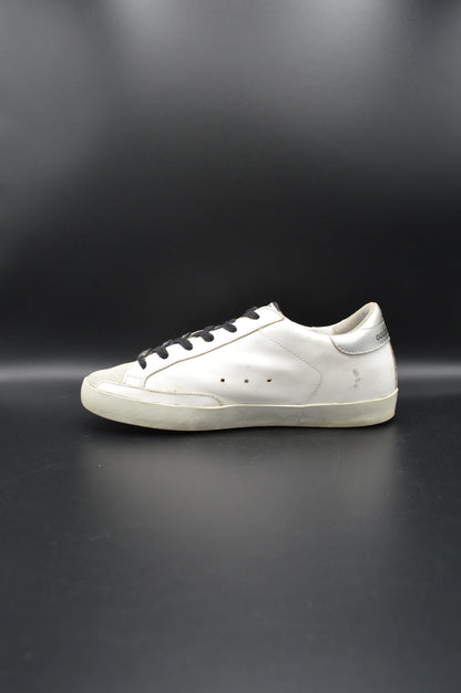 Golden Goose Superstar blanc/gris/argent