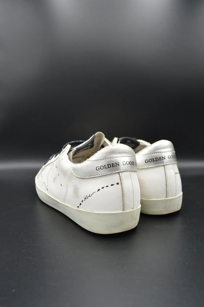 Golden Goose Superstar blanc/gris/argent