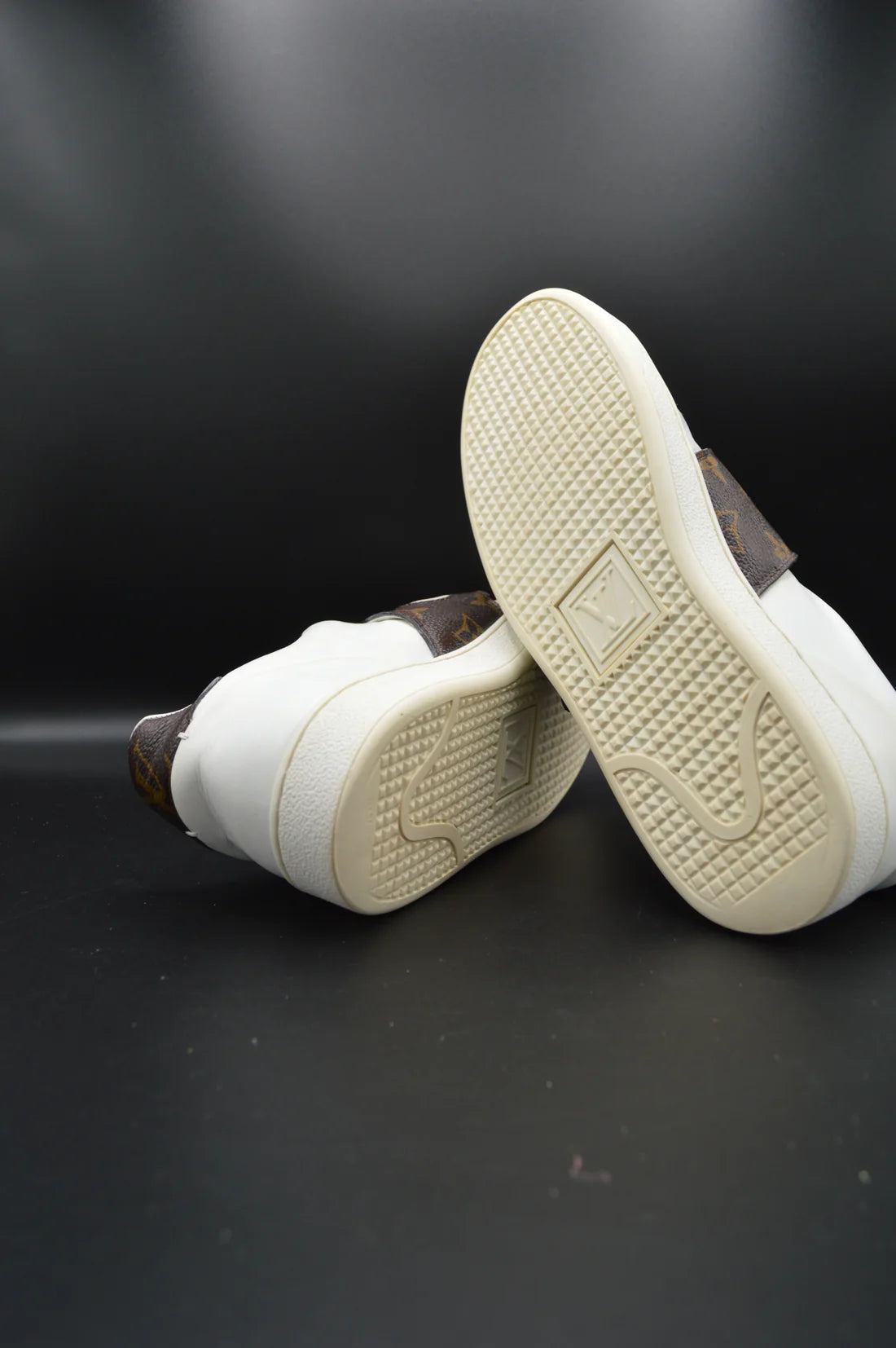 Louis Vuitton Frontrow blanc / monogram marron