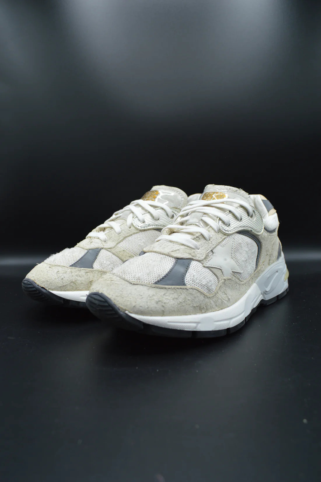 Golden Goose Dadstar blanc/beige/gris