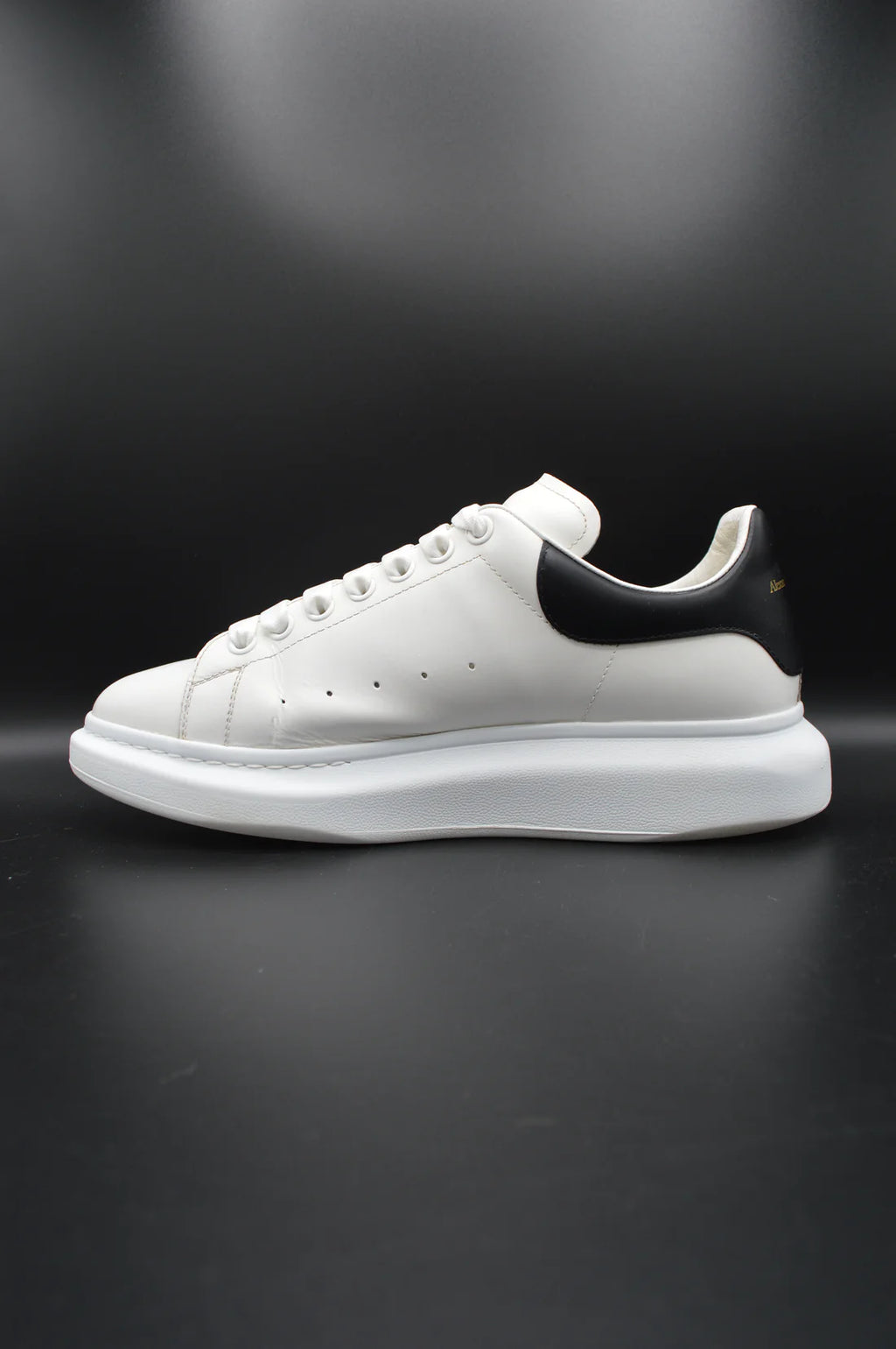 Alexander Mcqueen oversize blanc/noir