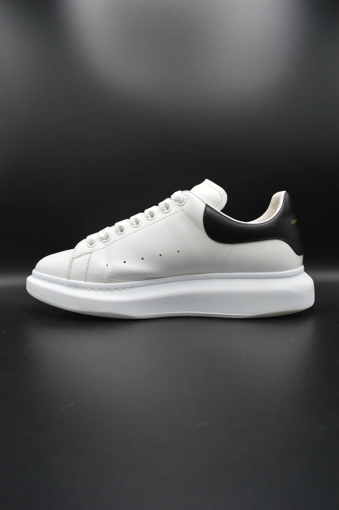 Alexander Mcqueen oversize blanc/noir