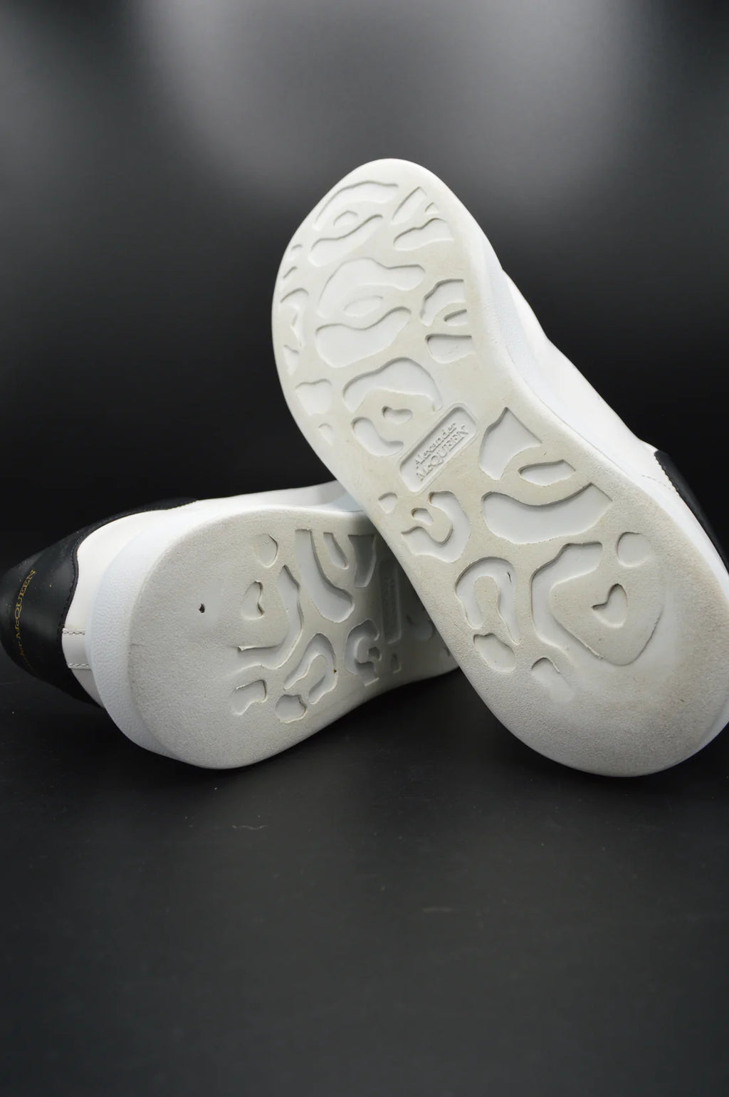 Alexander Mcqueen oversize blanc/noir