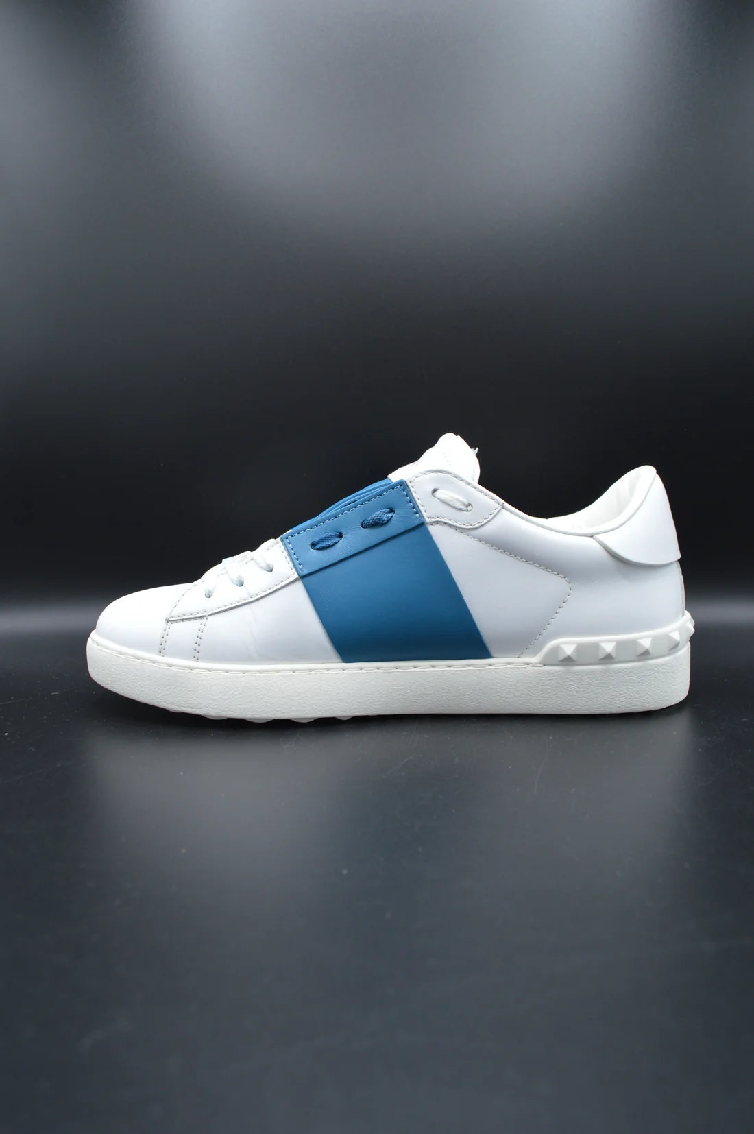 Valentino open blanc/bleu