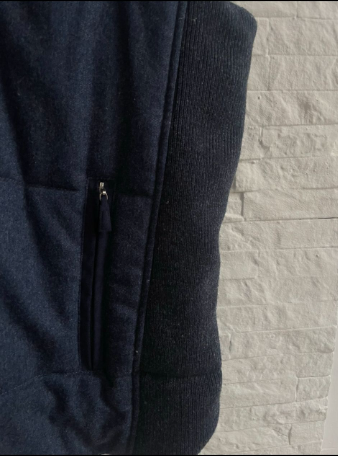 Gran Sasso Quilted Wool Down Vest