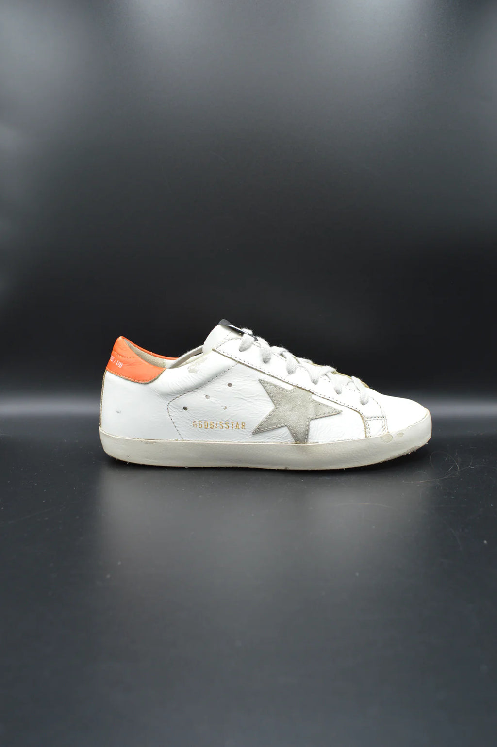 Golden Goose Superstar blanc/orange/gris