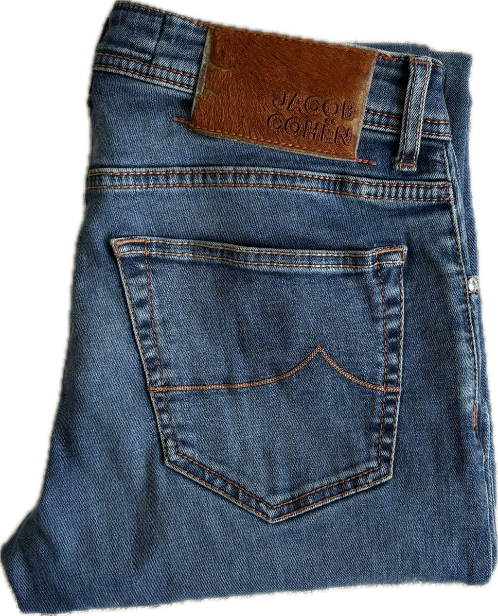 Jacob Cohën Nick Slim – Light Blue Stretch Denim Jeans (Size 30)